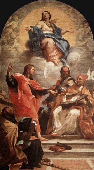 Carlo Maratti Assumption and the Doctors of the Church